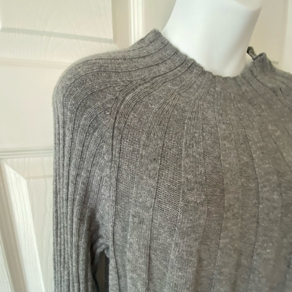 Anthropologie Arsenau Sweater Dress, Grey, Small - Picture 8 of 14